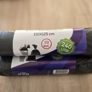 Saci Menajeri 240 Litri, Rolă 10 Bucăți